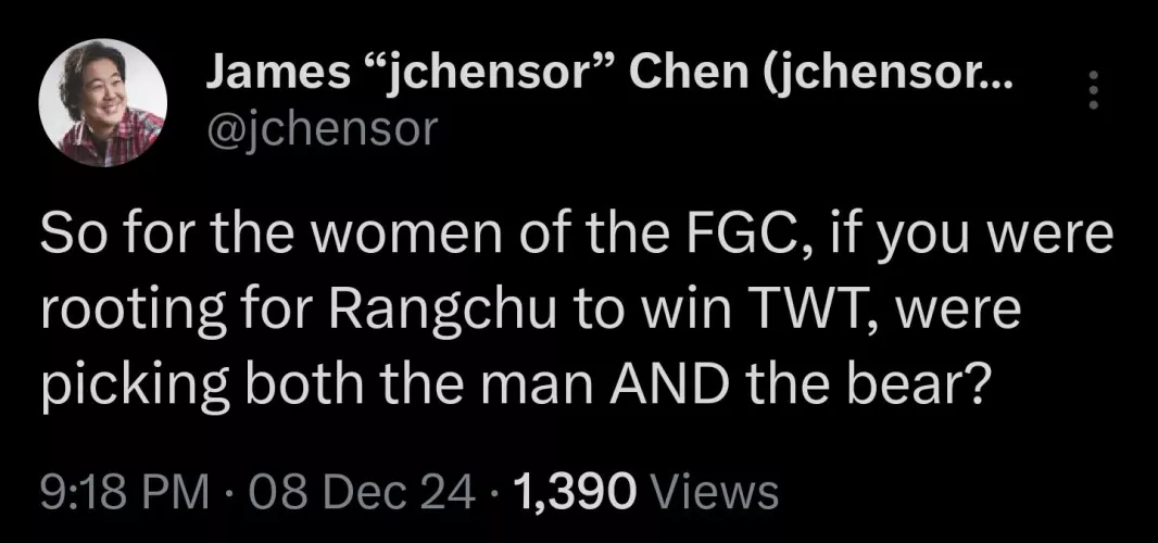 Corniest man alive award goes to: