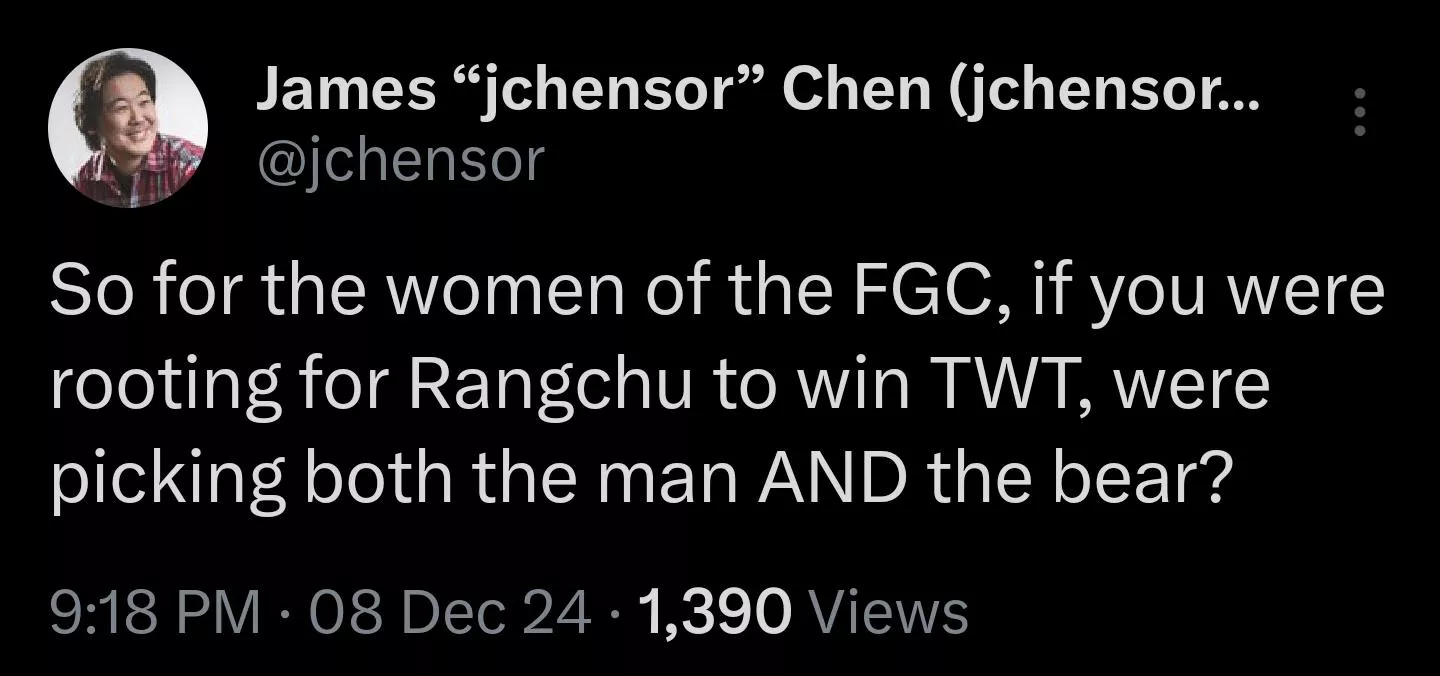 Corniest man alive award goes to: