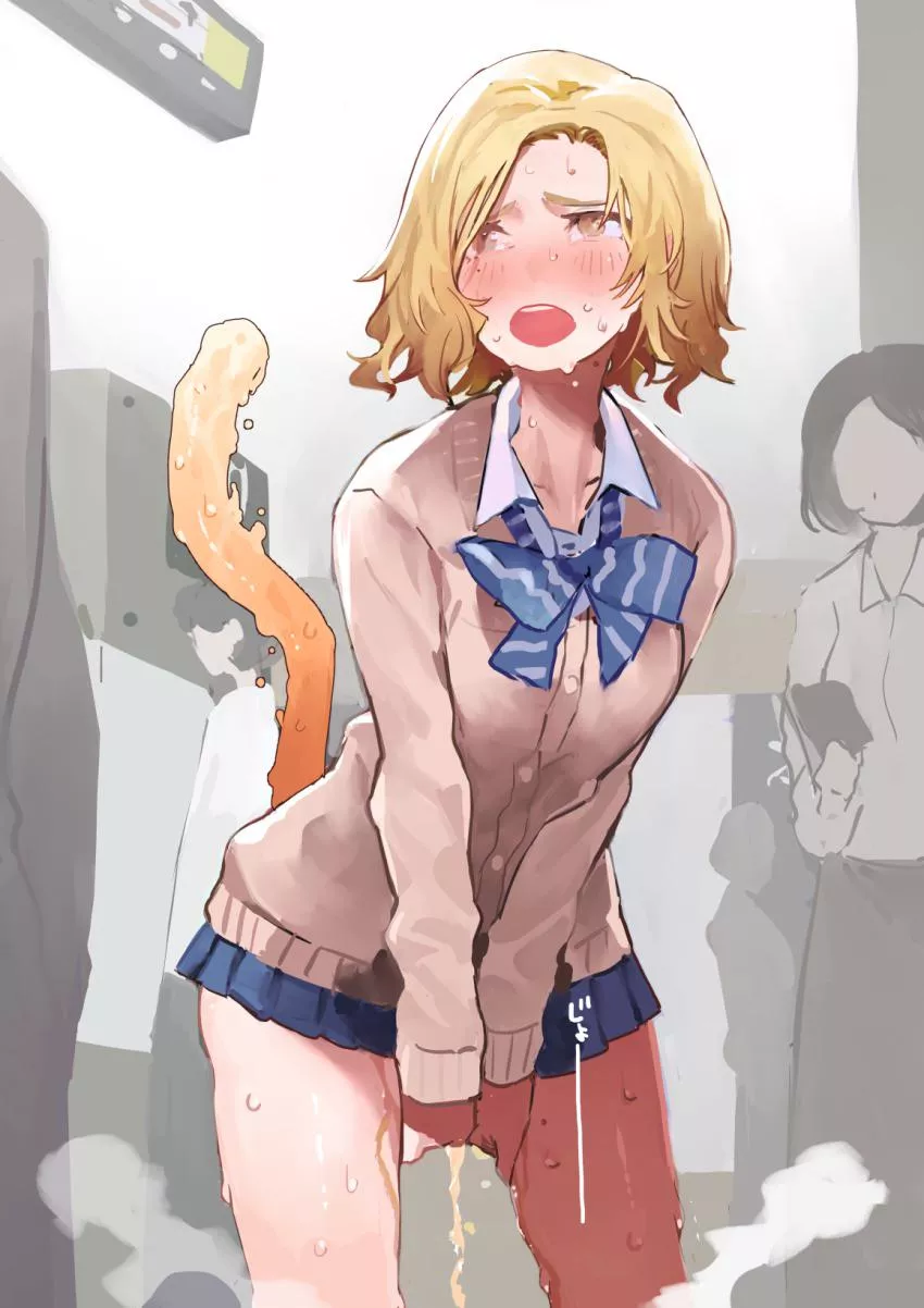 Couldn’t hold it in