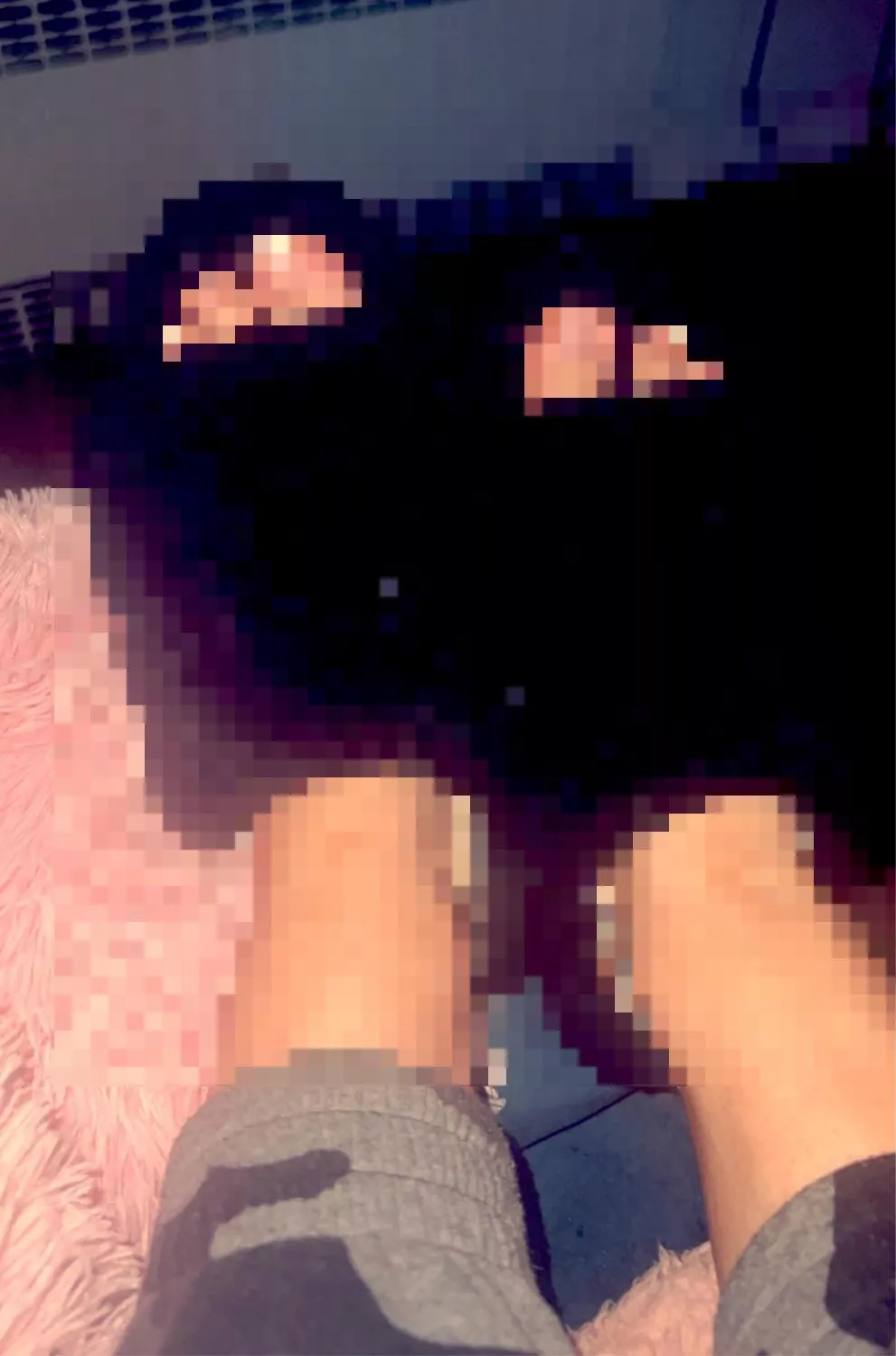 Did you actually think I’d let a loser like you see my pretty French tips in my fuzzy slippers? 