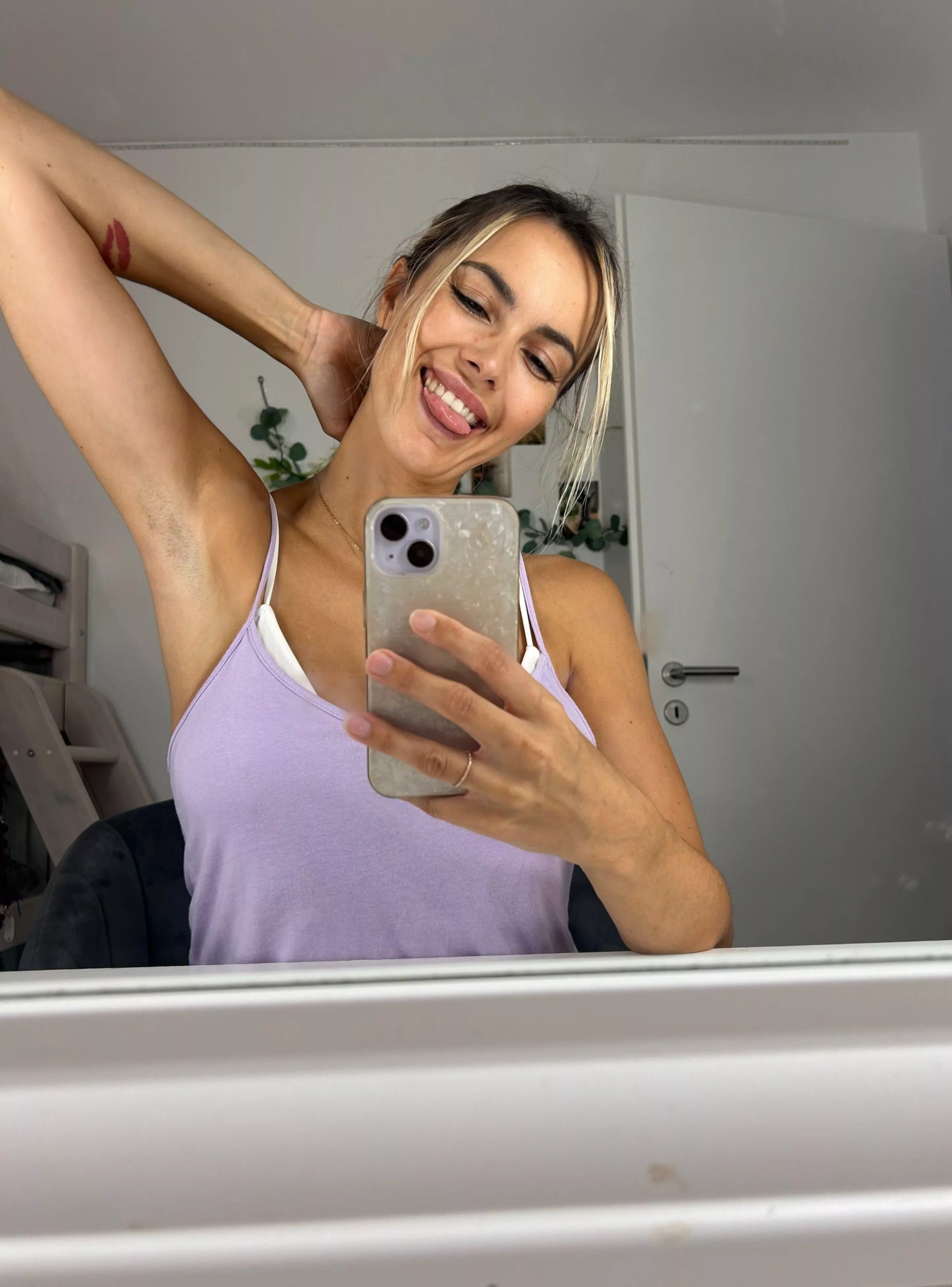 Do you want to smell or lick?