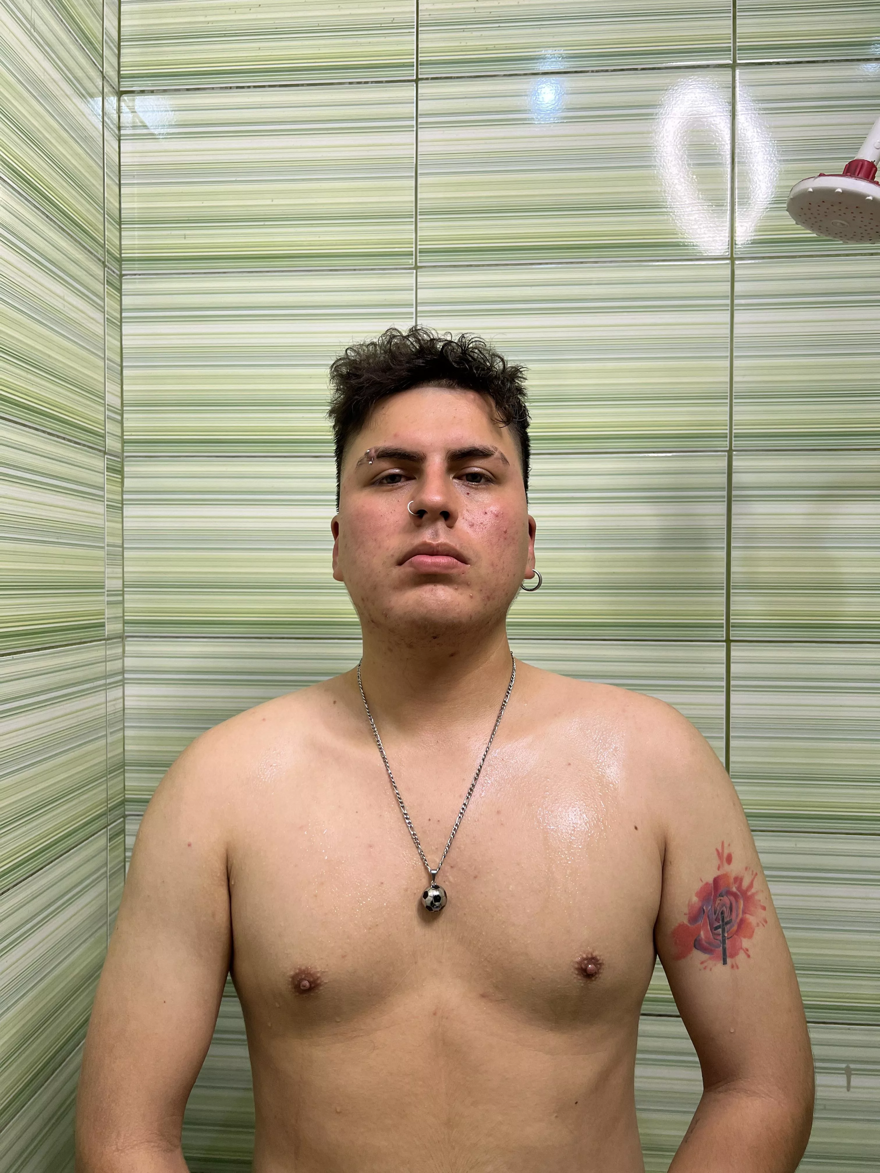 Does anyone want to shower with me? I need someone to wash my sweaty balls