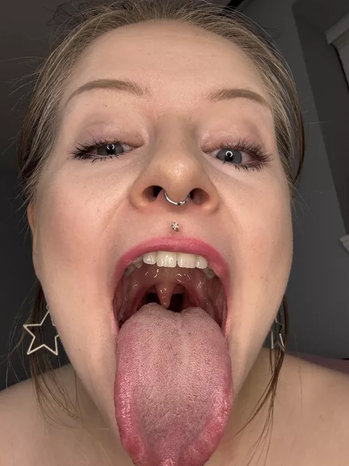 Does my long tongue make your cock hard baby