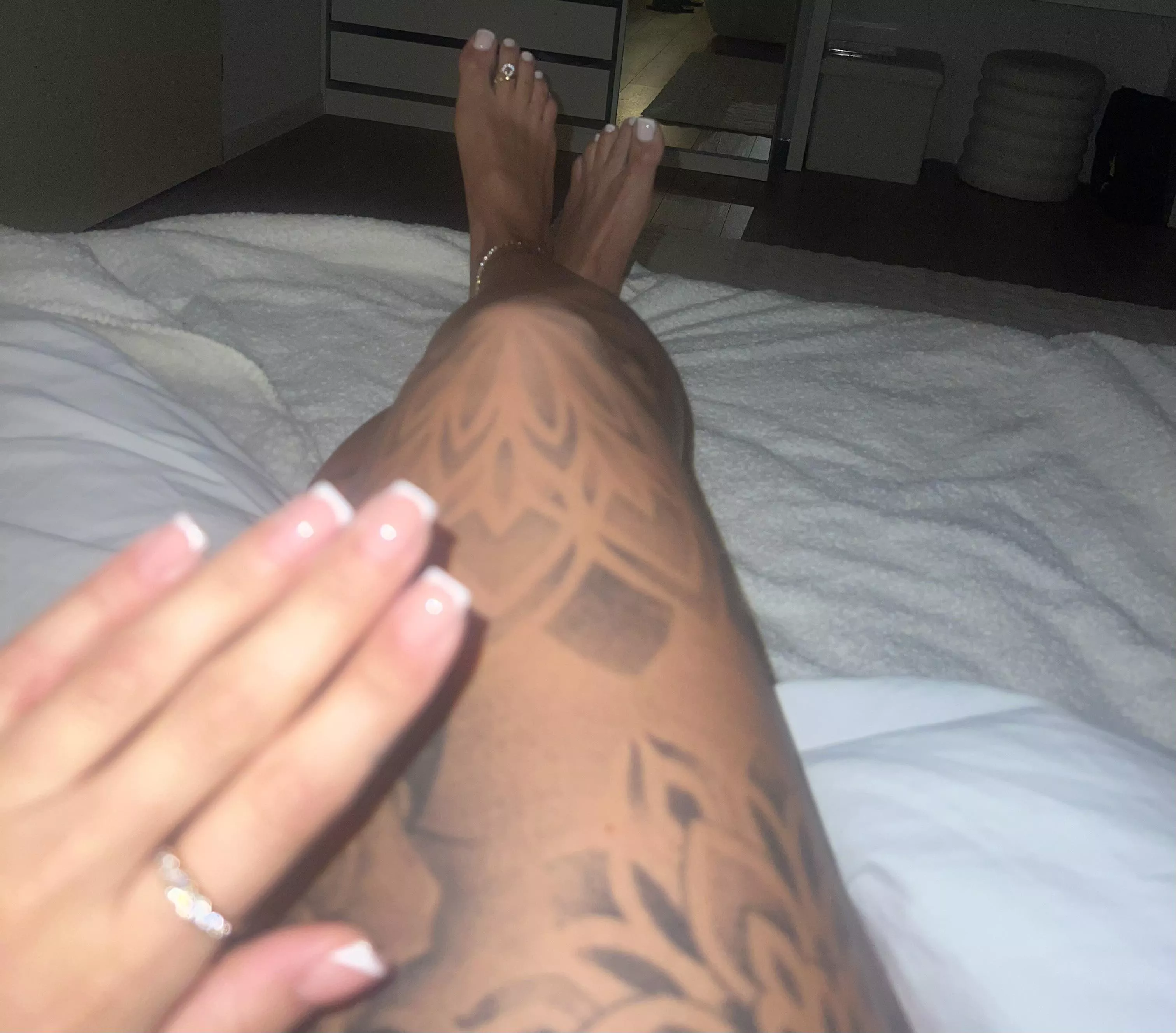 feet you wanna lick baby 