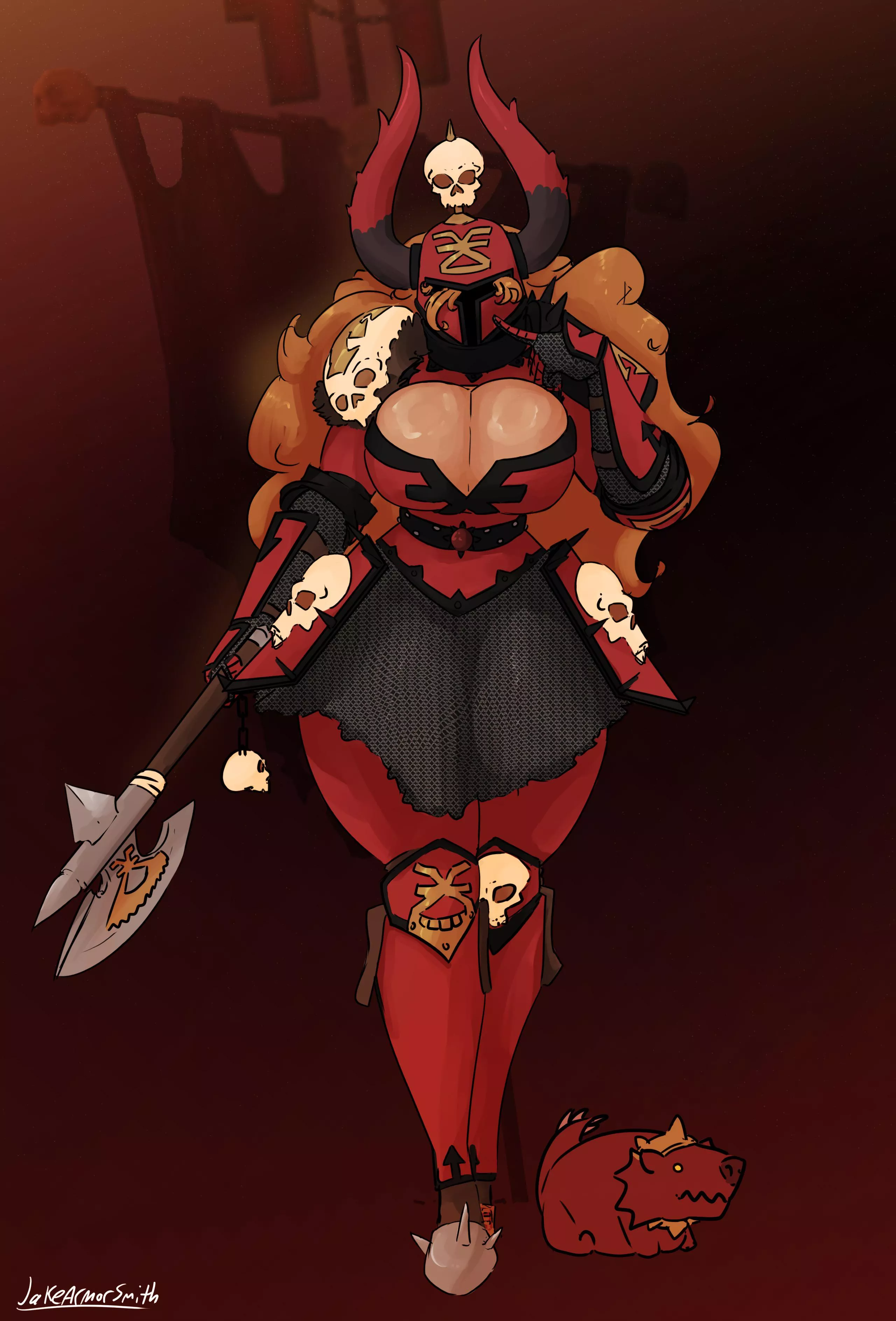 Fembaal the Undefeated by JakeArmorSmith