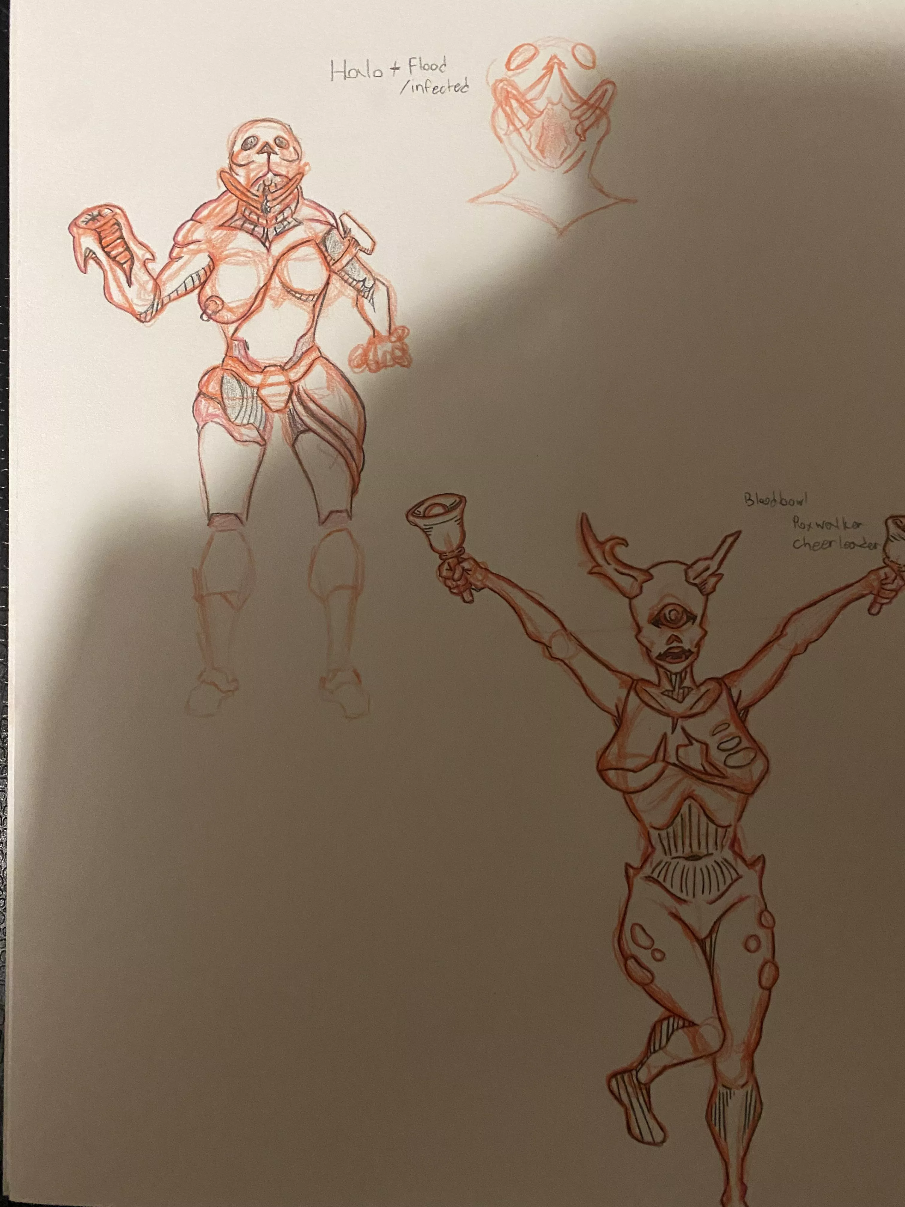 [F][F] pox walker cheerleader and flood infected spartan 