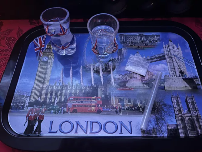 Friday lines with hubby. 