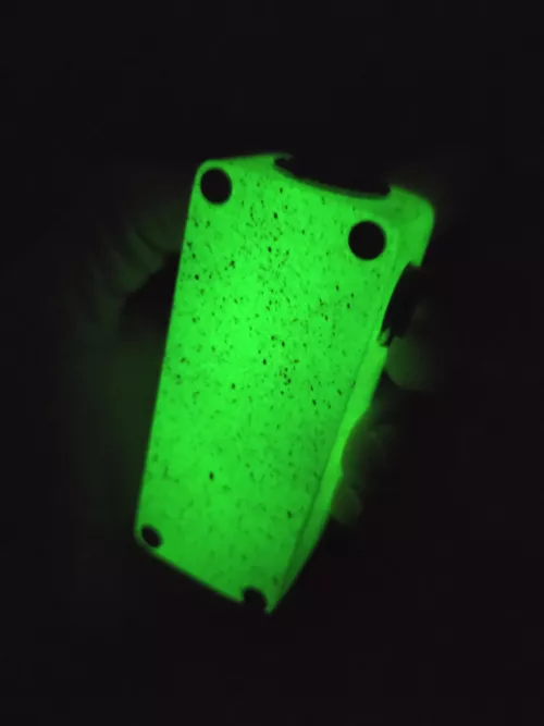 Glow in the dark A1 Mech Box Mod.