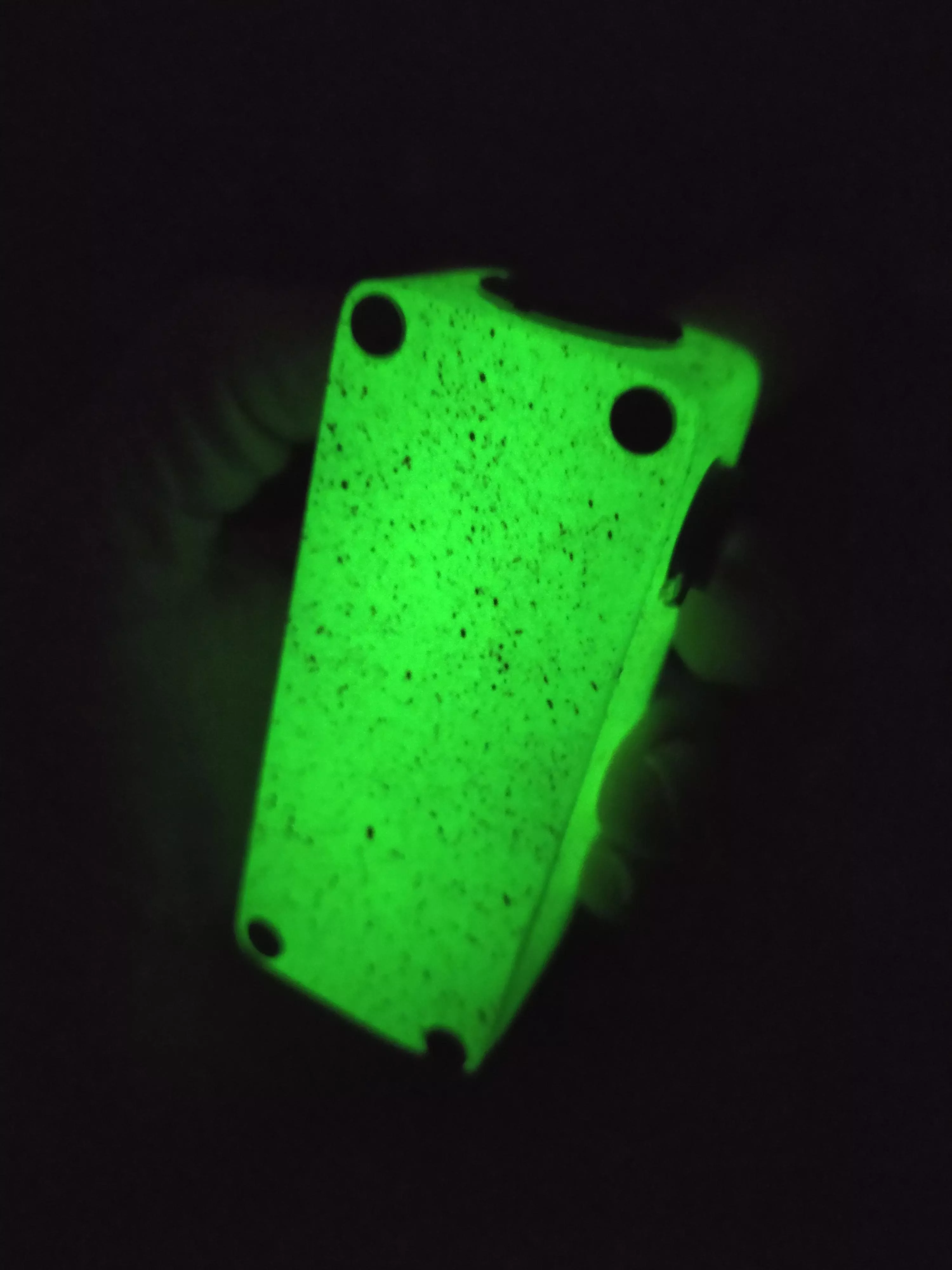 Glow in the dark A1 Mech Box Mod.