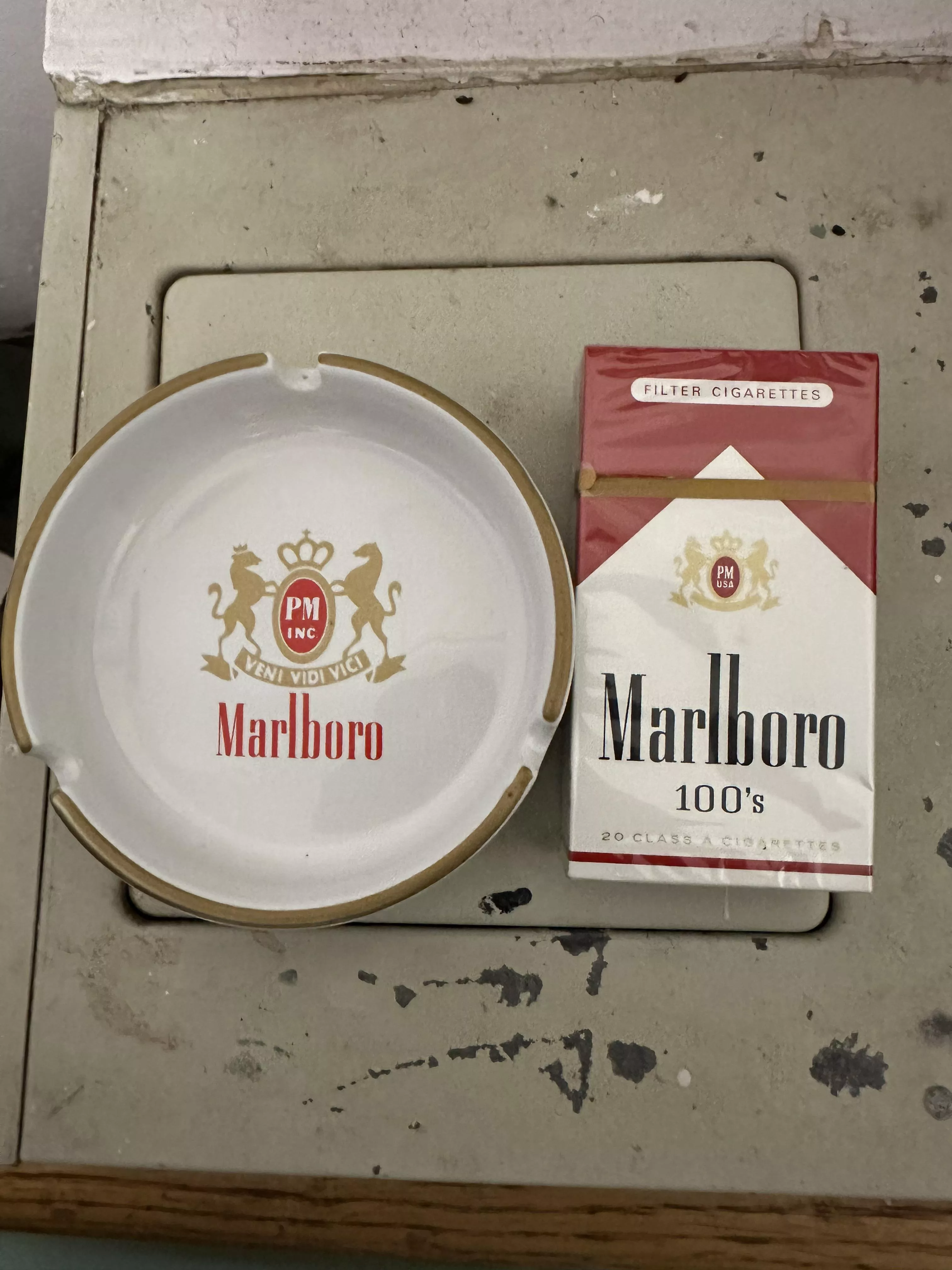 Got myself an ashtray