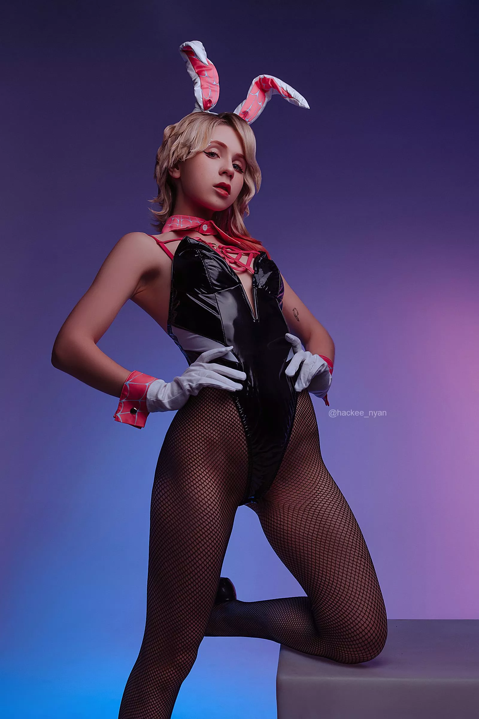 Gwen Stacy from Spider-Man: Across the Spider-Verse by Hackee
