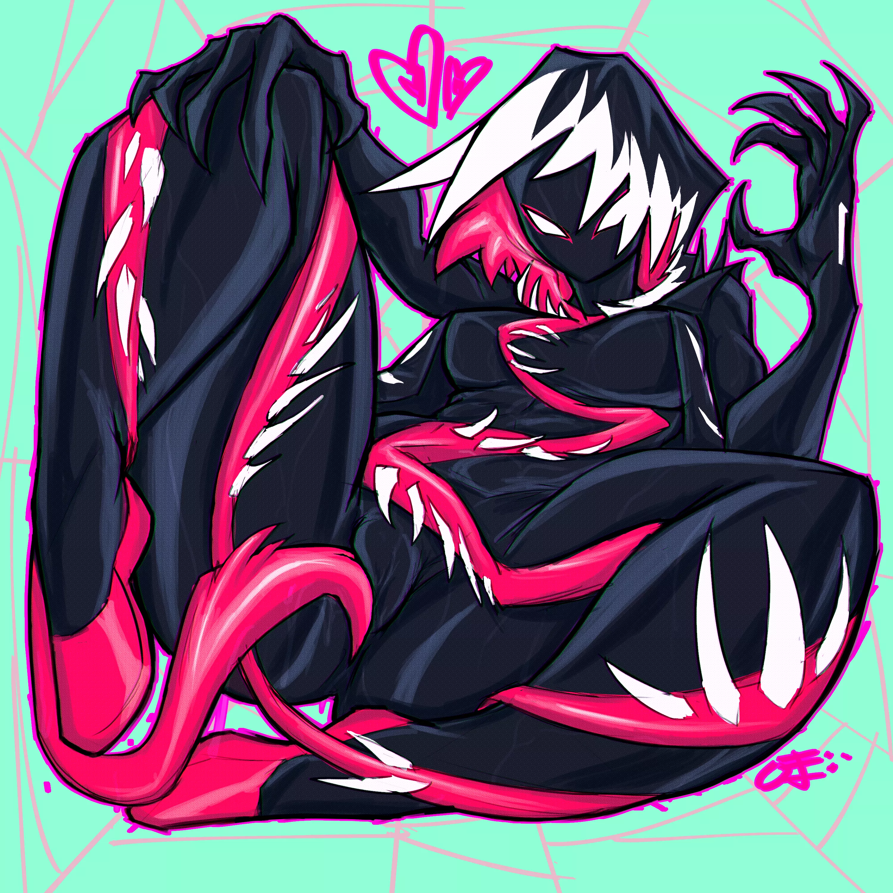 Gwenom sketch by OsanaJimmy