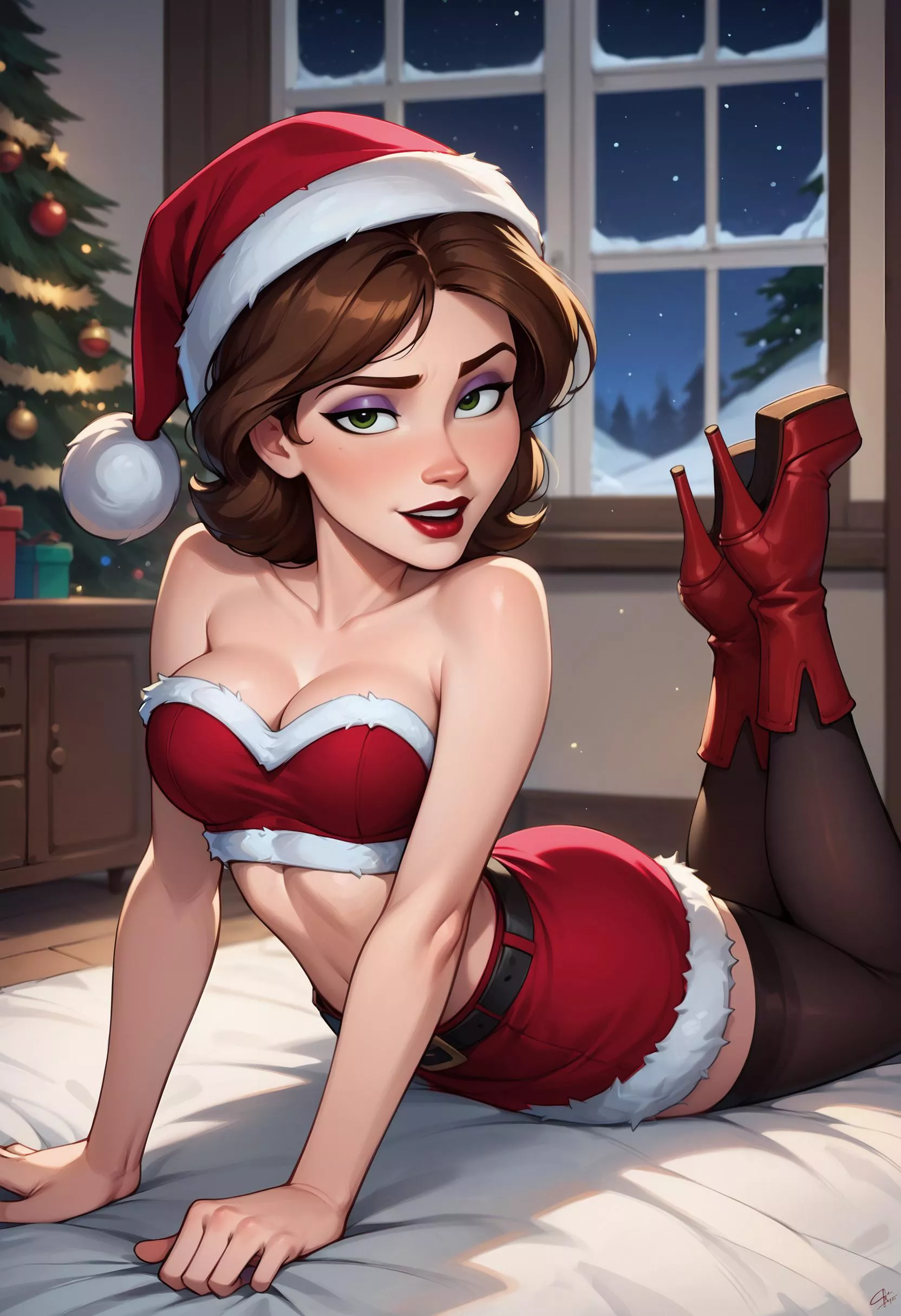 Happy Christmas from Aunt Cass! (ai)