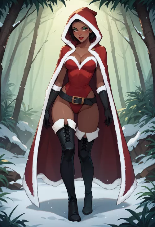 Happy Christmas from Tiana! (ai)