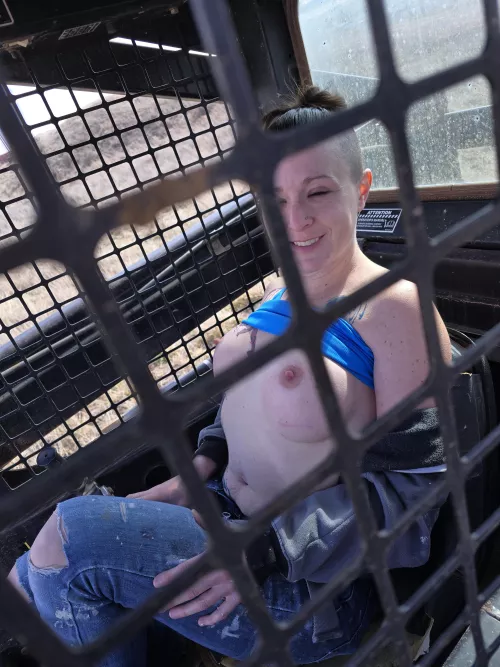 Having some fun on the jobsite 