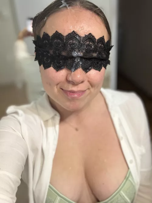 I can’t decide where my favourite place to wear his cum is. Where do you like to? 