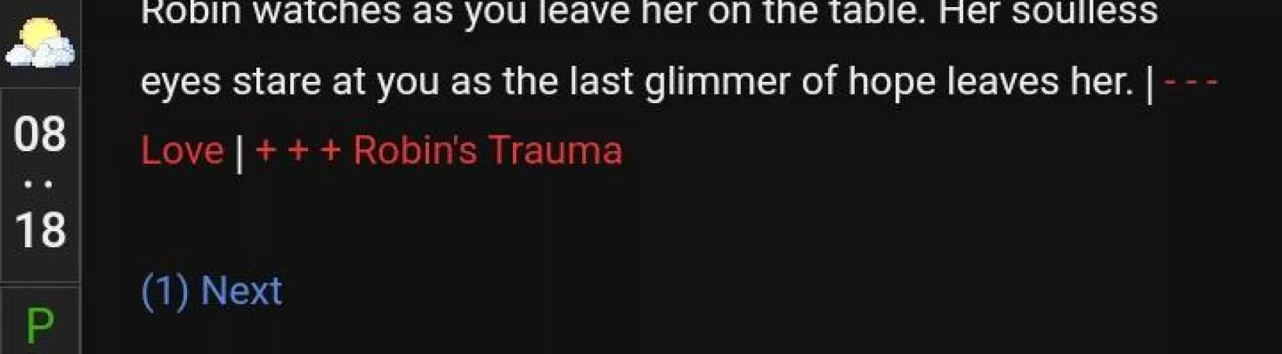 I feel so guilty now