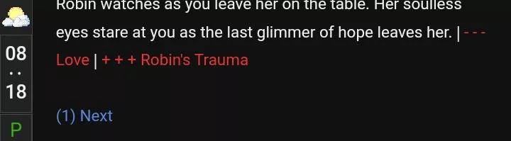 I feel so guilty now 