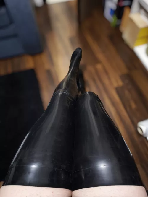 I hope you don't mind getting crushed by Mommys tights