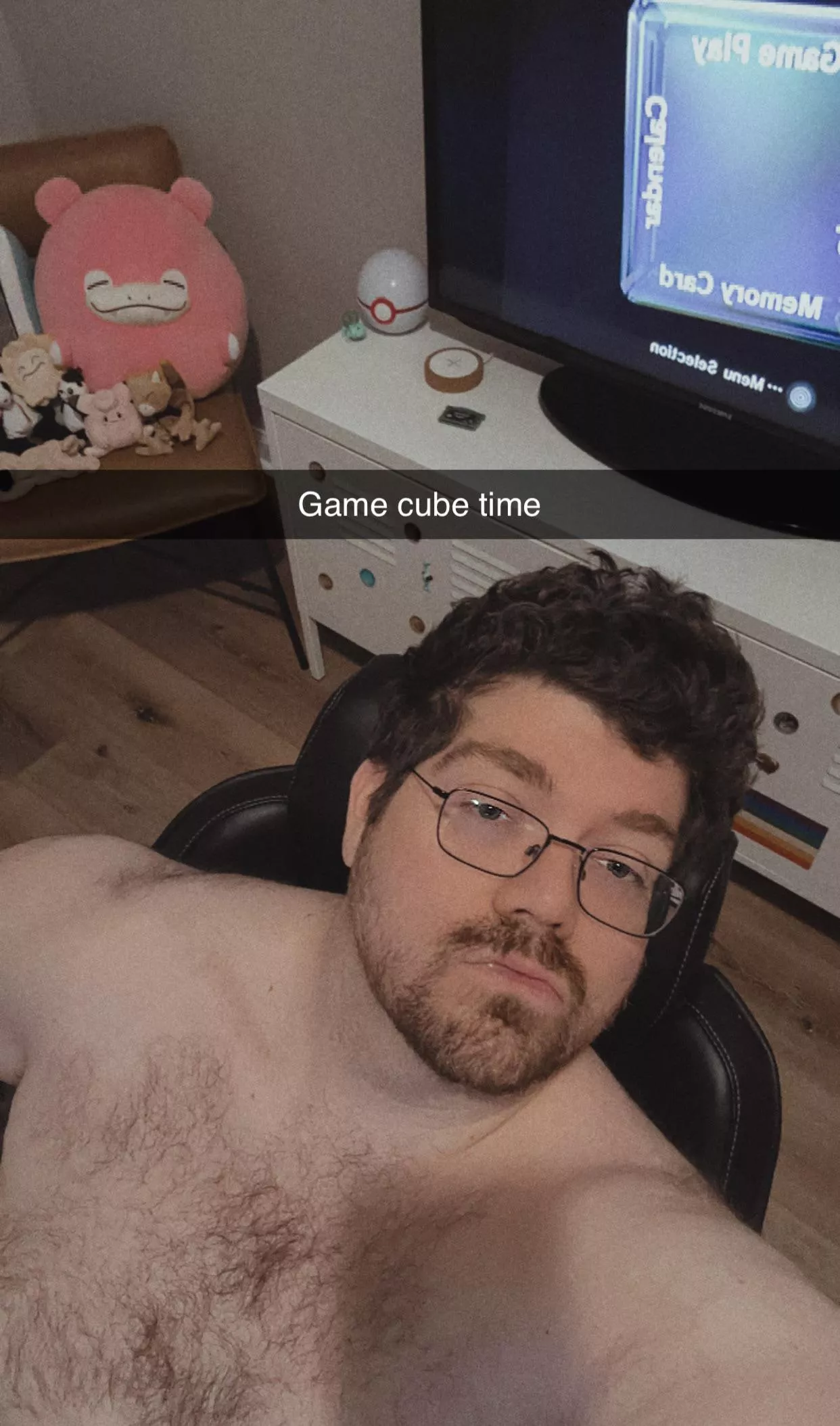 I love having a game cube set up again. 