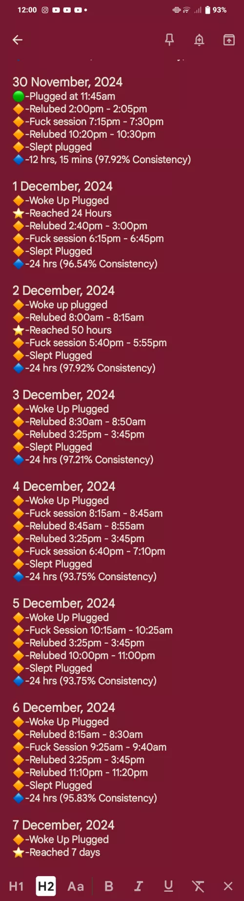 I Made It To One Week!🎉🥳🎉