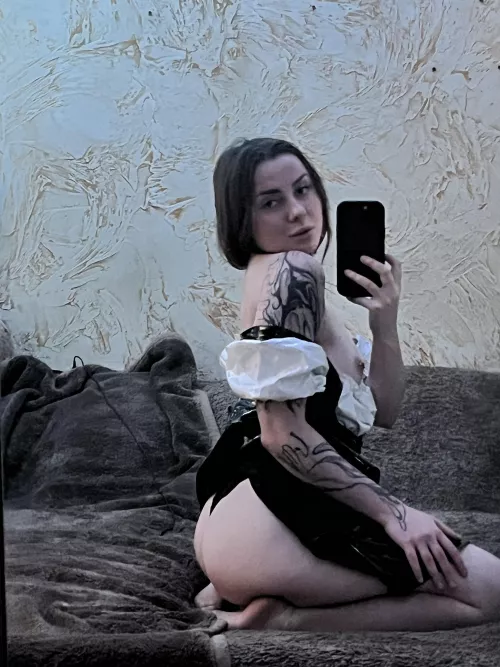 i think I should have  shorter skirt