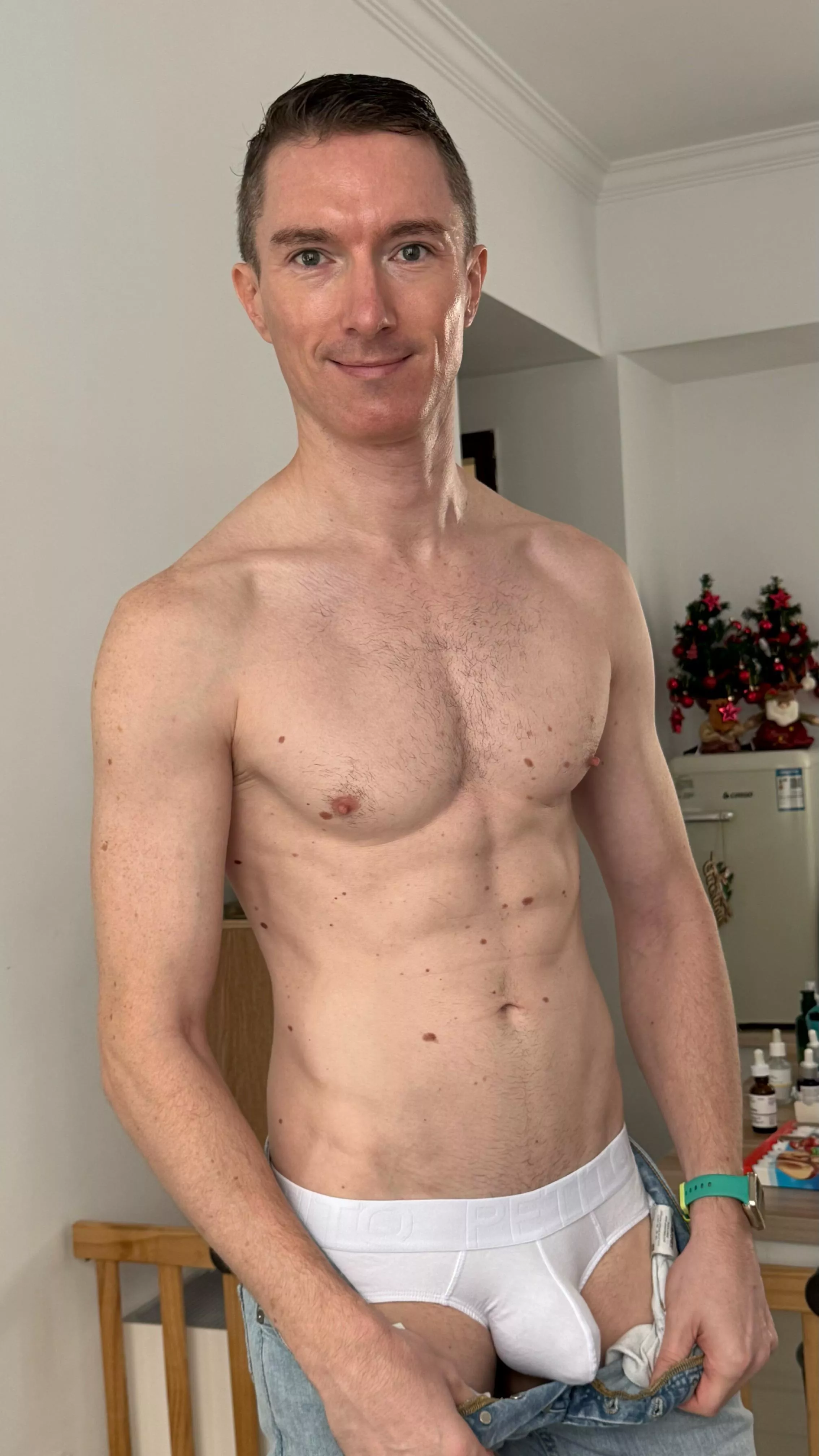 I think it’s my first pair of white briefs in forever and I love them