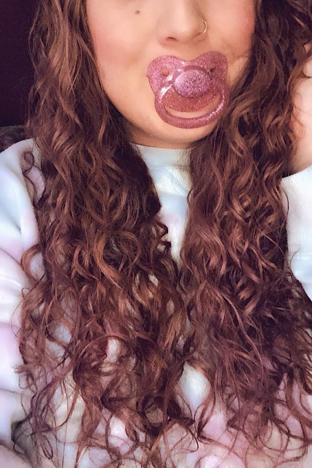 I wish it was socially acceptable to wear a paci everywhere