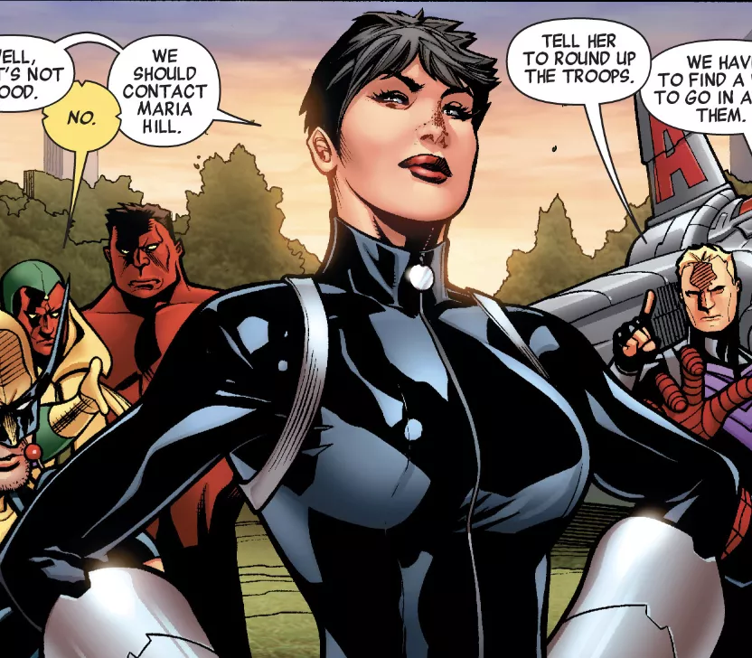 I'd love to see Daisy Johnson jiggle when she quakes [Avengers (2010), #34]