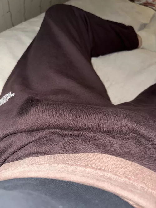 If you noticed my print and how worked I am.. would you tease me until I’d had no choice but to pull it out and empty my load in front of you? 💦 