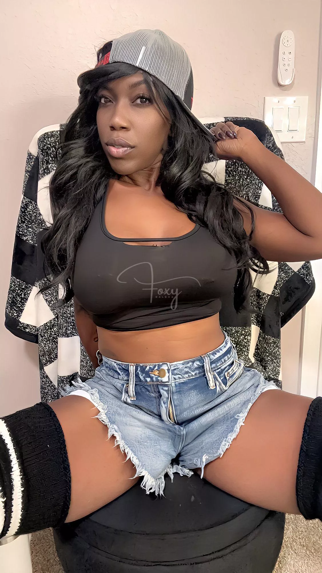 I’ll keep the socks on and you can peel them off