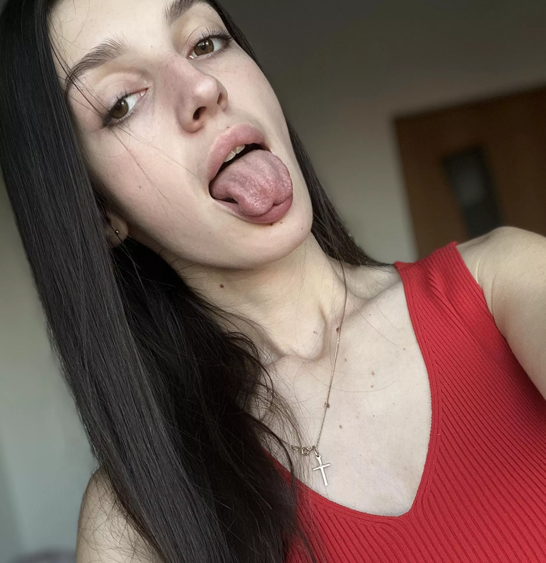 I'm ready to take you over the top with this tongue, honey