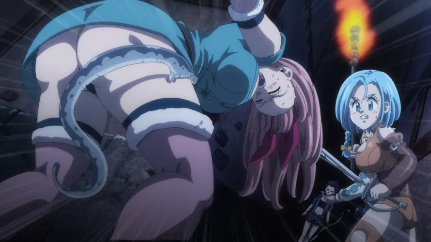 Isolde's got a smokin hot and big butt