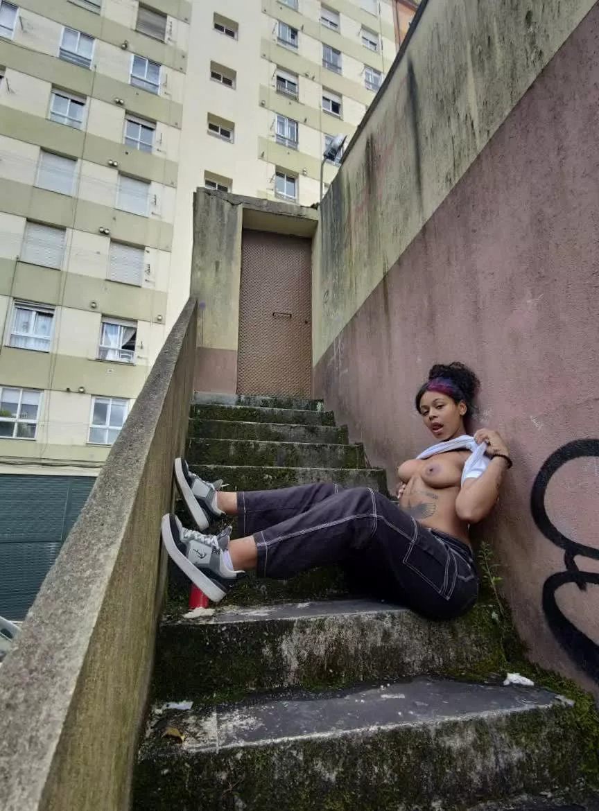 It's topless day, so I had to show you my titties