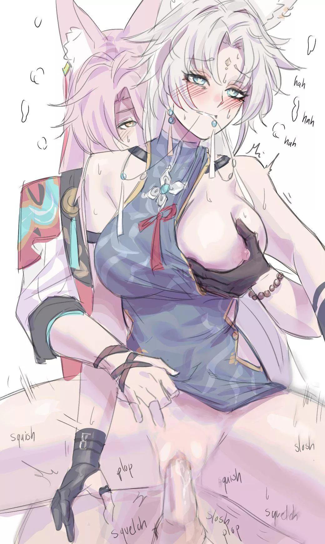 Jiaoqiu fucking Feixiao 