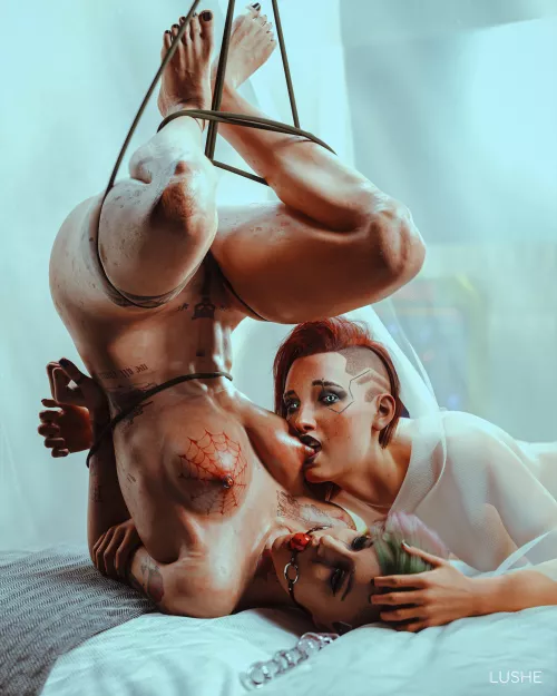 Judy tied up (lushe3D)