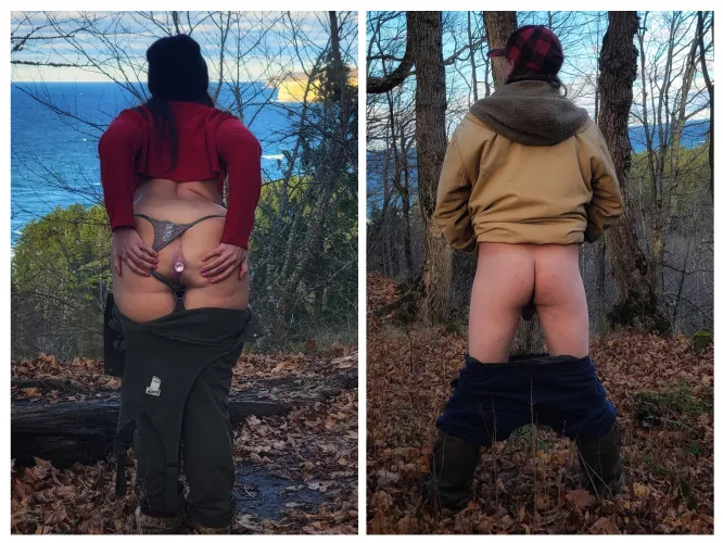 Just a little butt stuff in the woods 😜