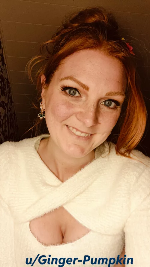 Just a little cleavage 