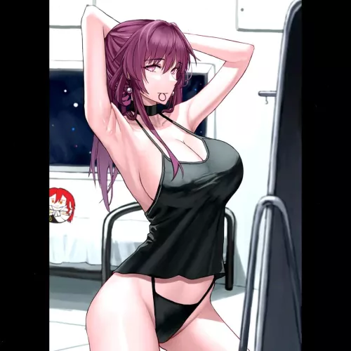 Kafka by (khione) [Honkai Star Rail]