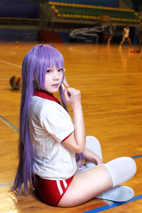 Kyou Fujibayashi gym uniform (Clannad) by Rollroll
