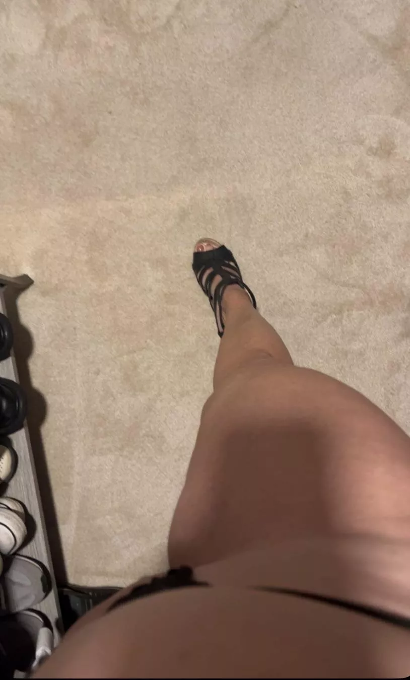 Like a grandma in heels?