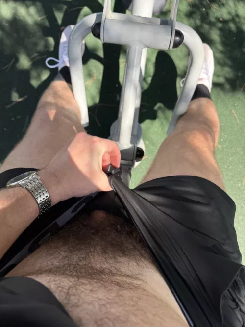 (M) are you exercising with me? 