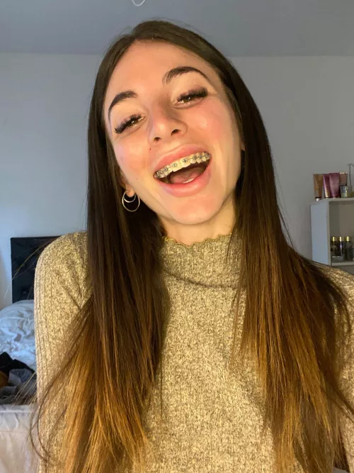 Maybe you like nerdy girls with braces