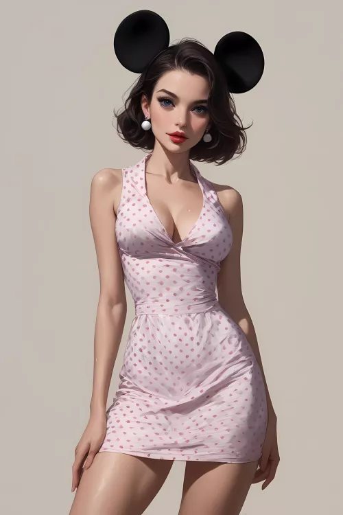 Minnie (PolkaDotDrawingAI)