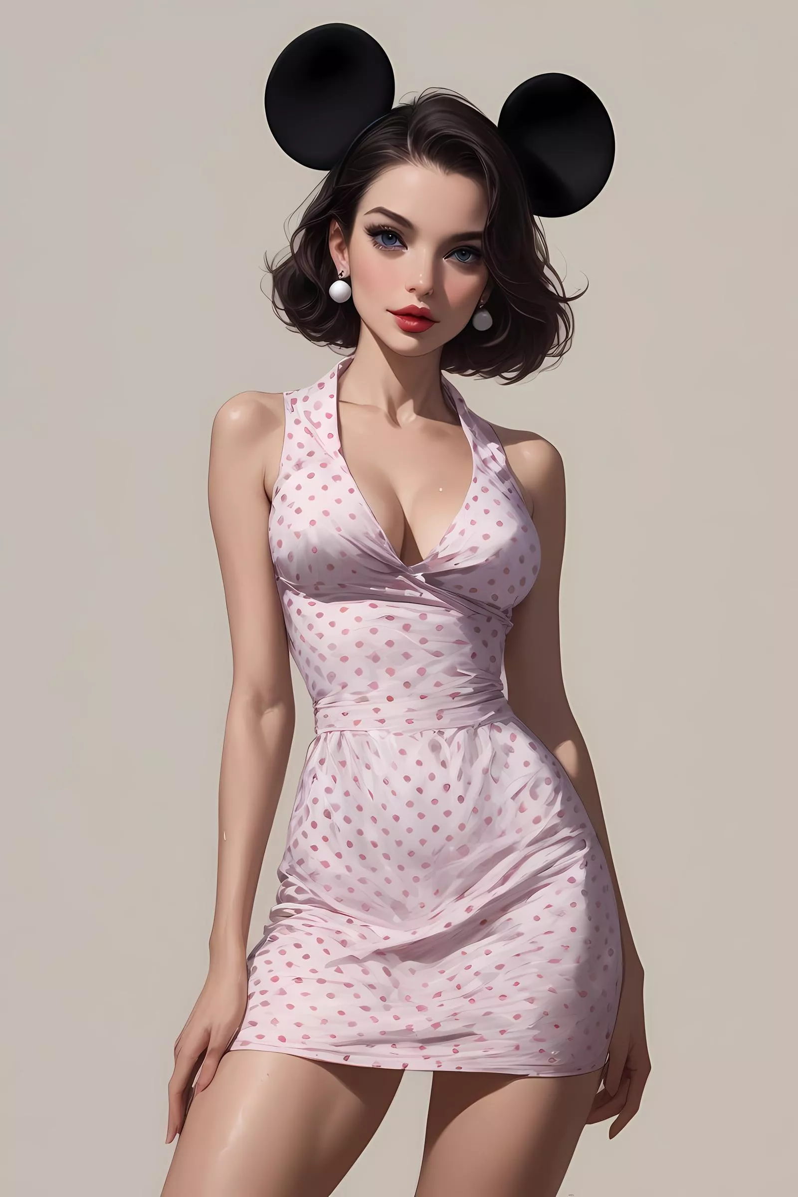 Minnie (PolkaDotDrawingAI)