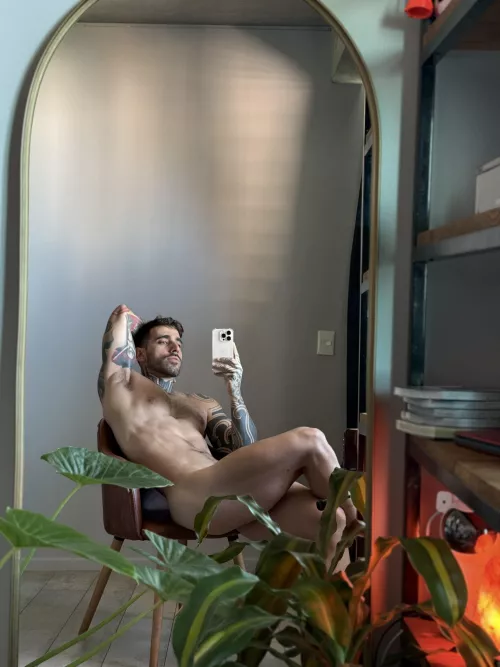 Monday morning... 
should I get dressed and go to work?