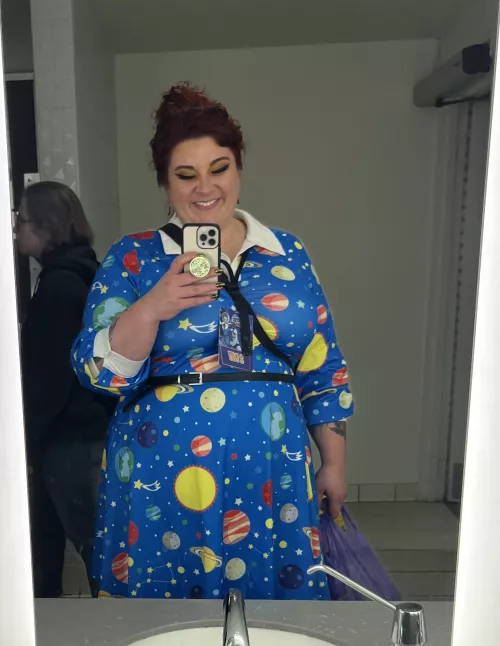 Ms Frizzle was a hit at GalaxyCon this weekend. 🤓