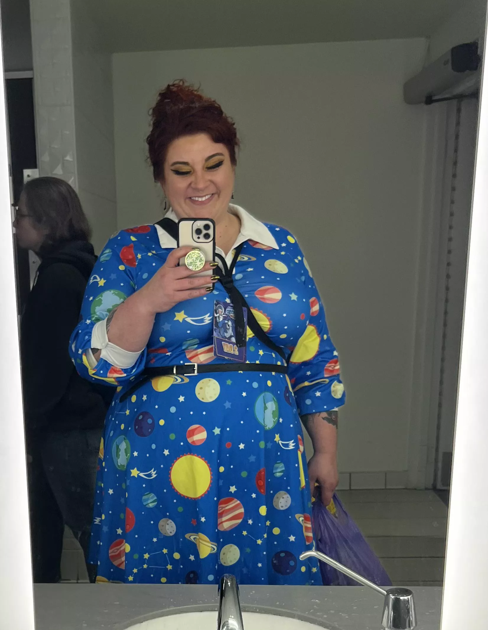 Ms Frizzle was a hit at GalaxyCon this weekend. 🤓