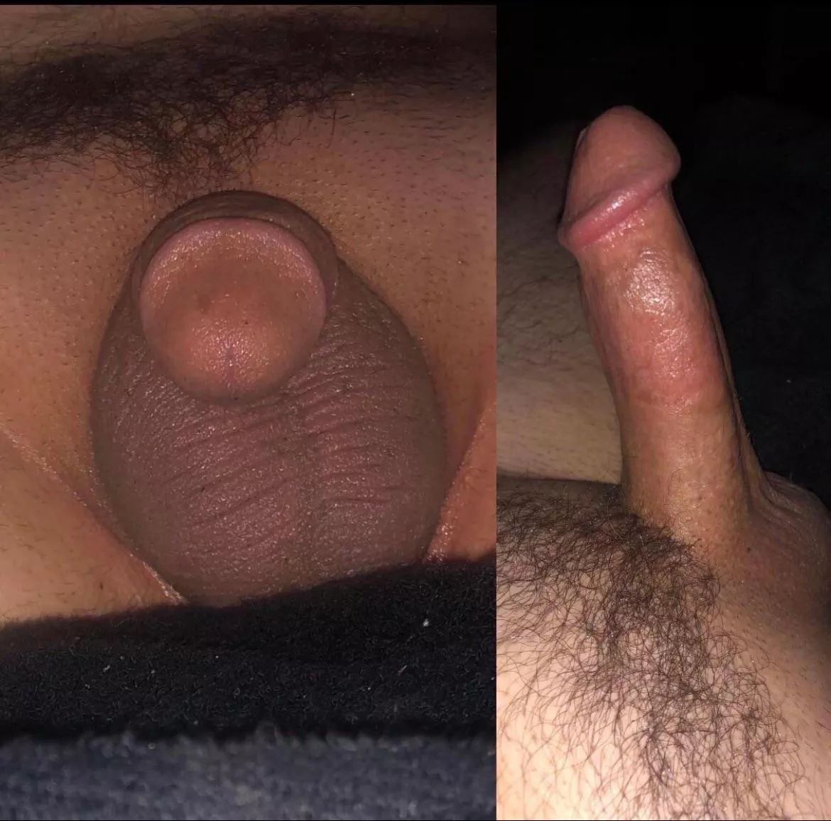My penis shrunk down and my penis grown 