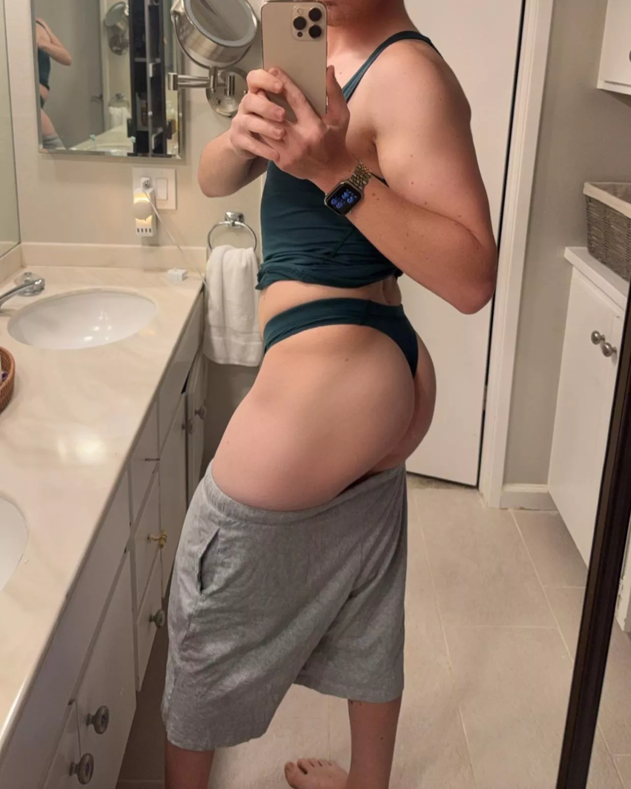 my thong and tank match :)